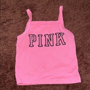 Pink Kids Tank Top